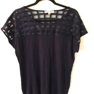 Short sleeve tee with Mesh